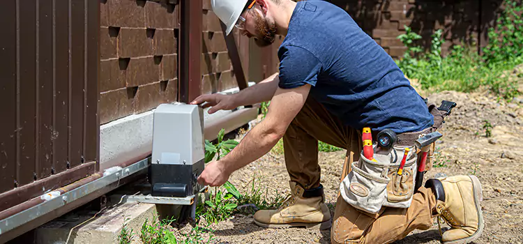 Electric Driveway Gate Installation Cabot